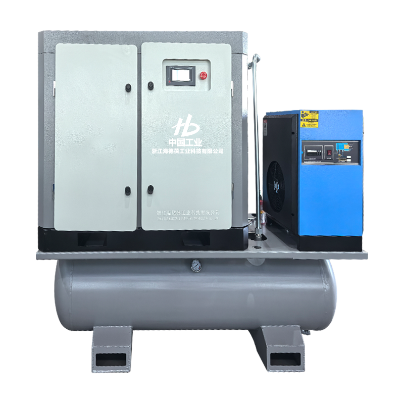 Zintegrowana maszyna laserowa ze sprężarką śrubową